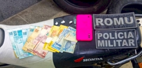 Polícia prende duas pessoas em Solonópole suspeitas de tráfico de drogas