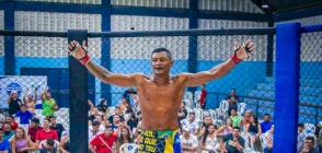 Triunfo de Mirlanio Durinho, Representante de Solonópole, no The Champion MMA em Tabuleiro do Norte - CE