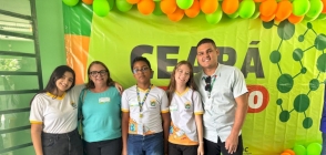Escola Aníbal Rodrigues Pinheiro conquista medalha de ouro na fase regional do Ceará Científico