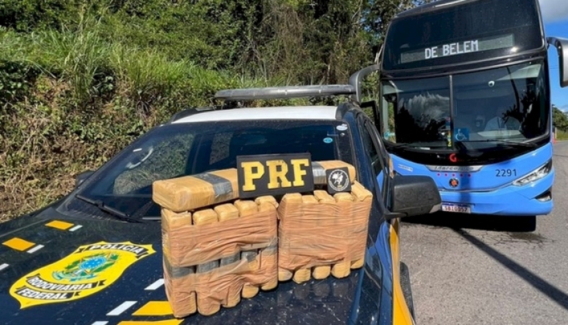 PRF realiza impressionante dupla apreensão de drogas no Ceará.