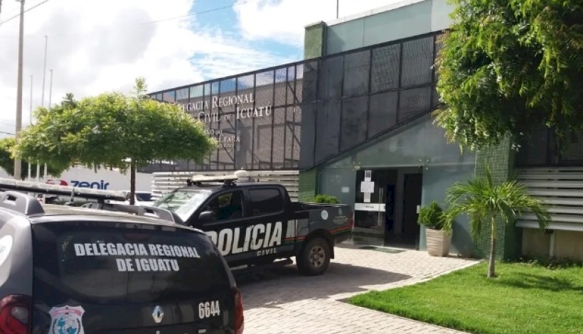 Polícia Civil prendeu idoso de 75 anos suspeito de estuprar adolescente de 12 anos dentro de van, em Iguatu