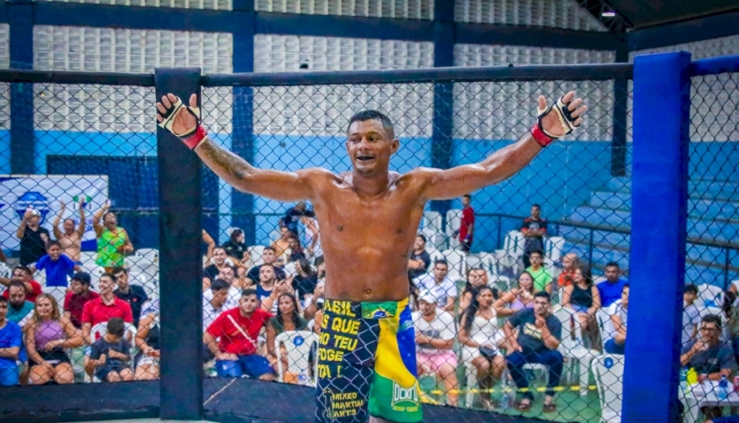 Triunfo de Mirlanio Durinho, orgulho de Solonópole, no The Champion MMA 