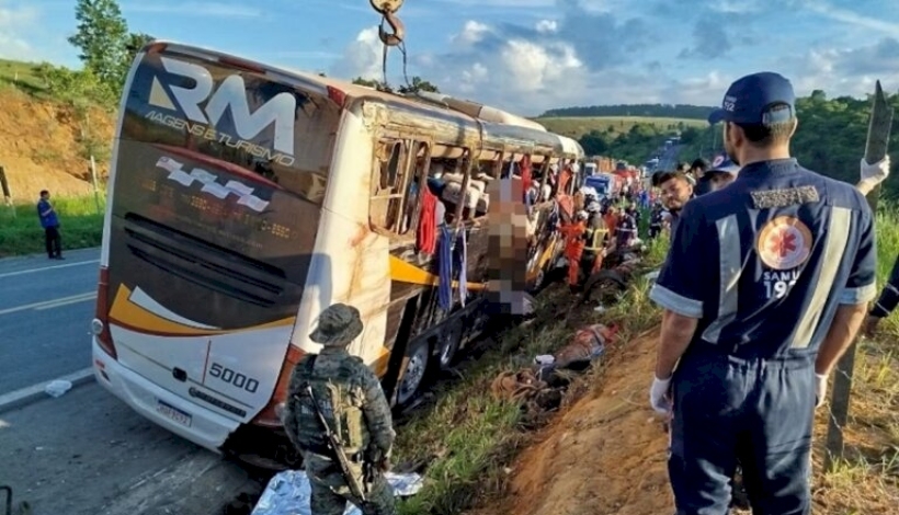 PRF acredita que acidente ocorreu por excesso de velocidade